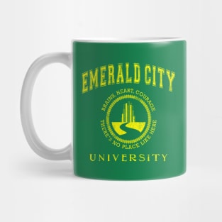 Emerald City University (Yellow) | The Wizard Of Oz | Wicked The Musical Mug